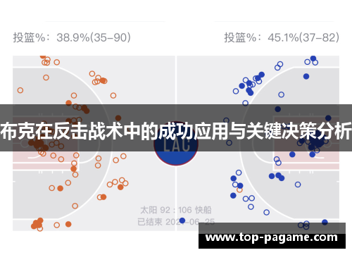 布克在反击战术中的成功应用与关键决策分析 布克在反击战术中的成功应用与关键决策分析